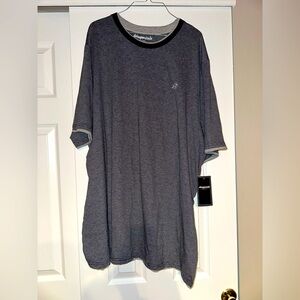 NWT Aeropostale navy and grey striped t-shirt, size 2XL.